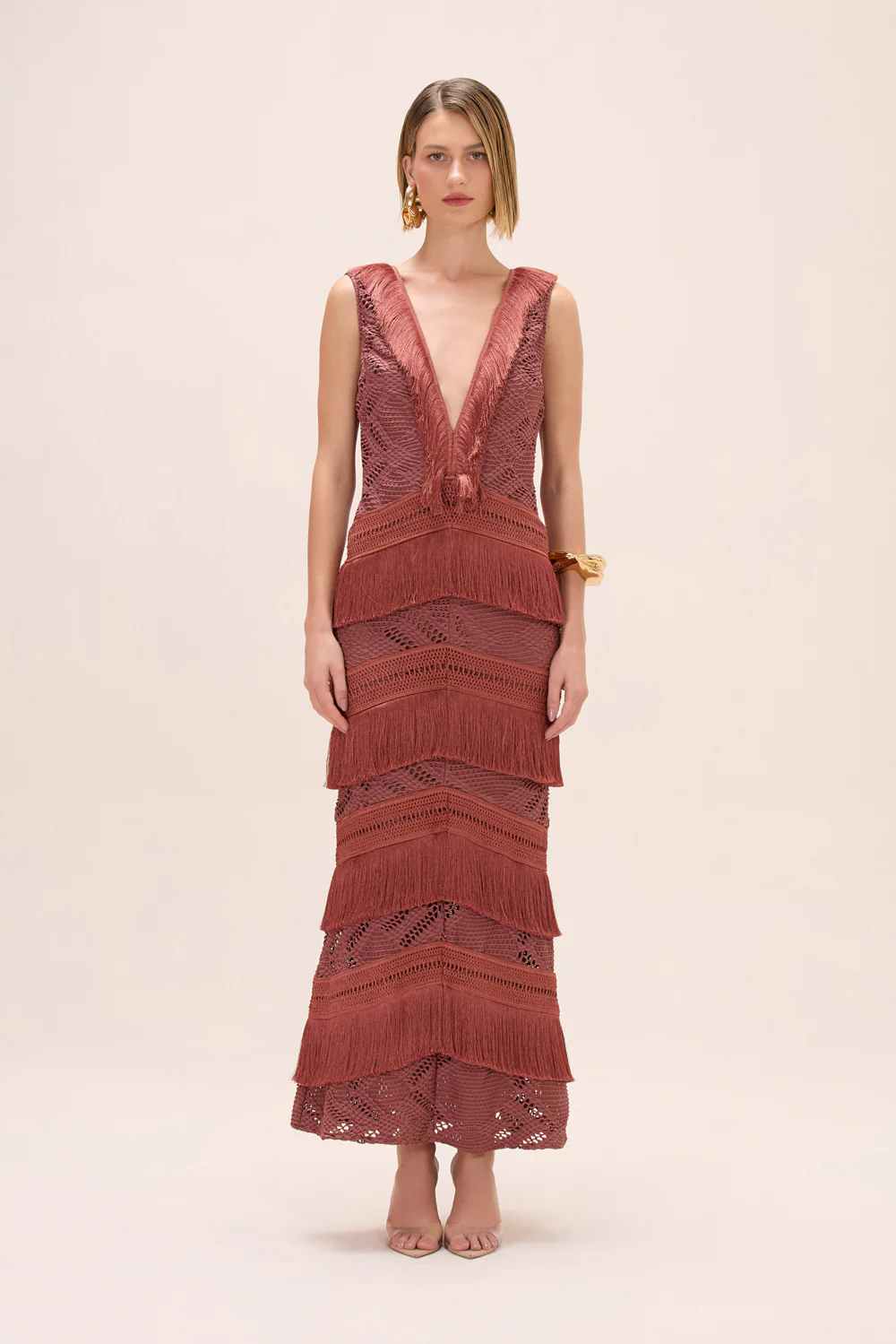 LYRA MESH MAXI DRESS