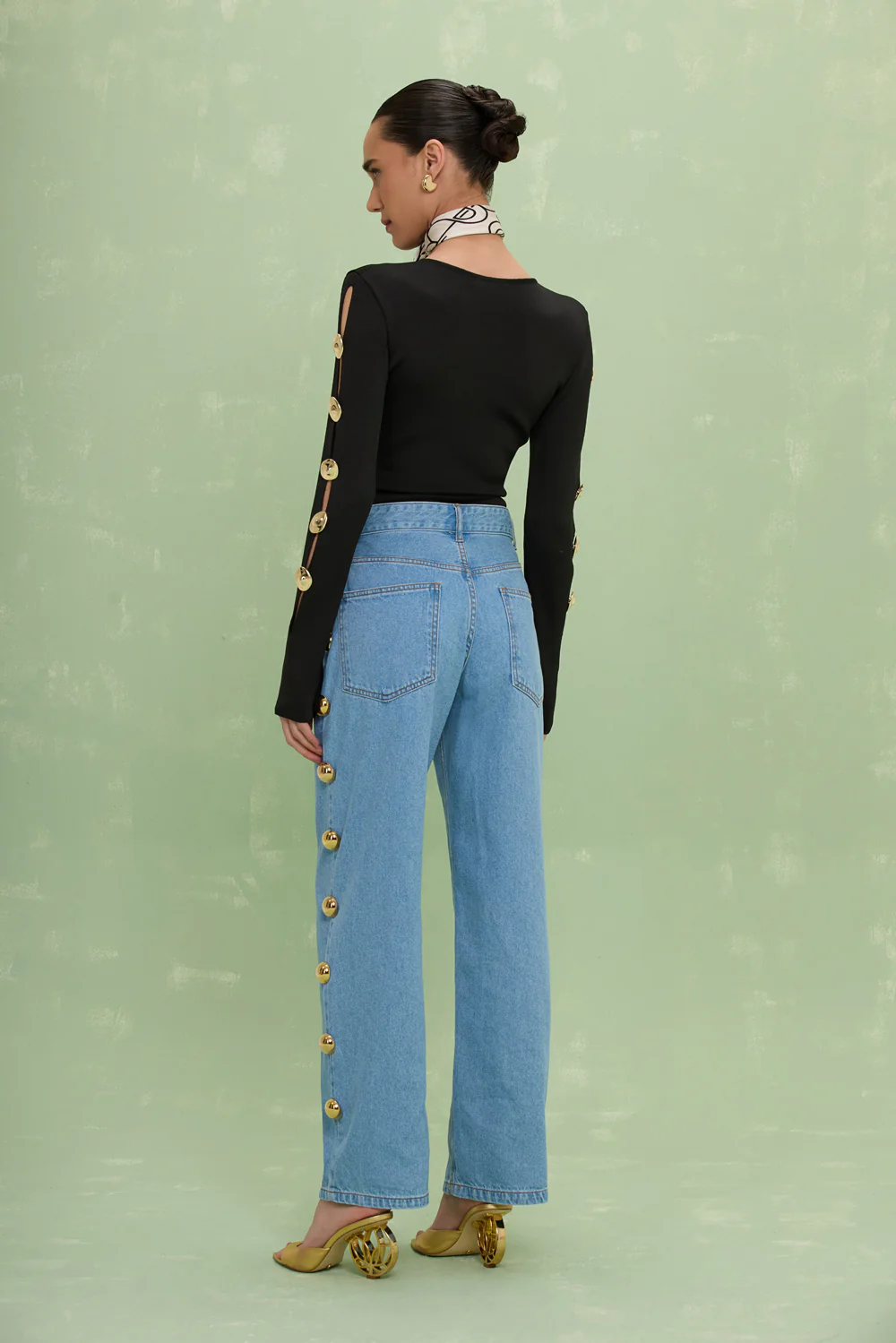 MARINA DENIM PANTS - Image 4