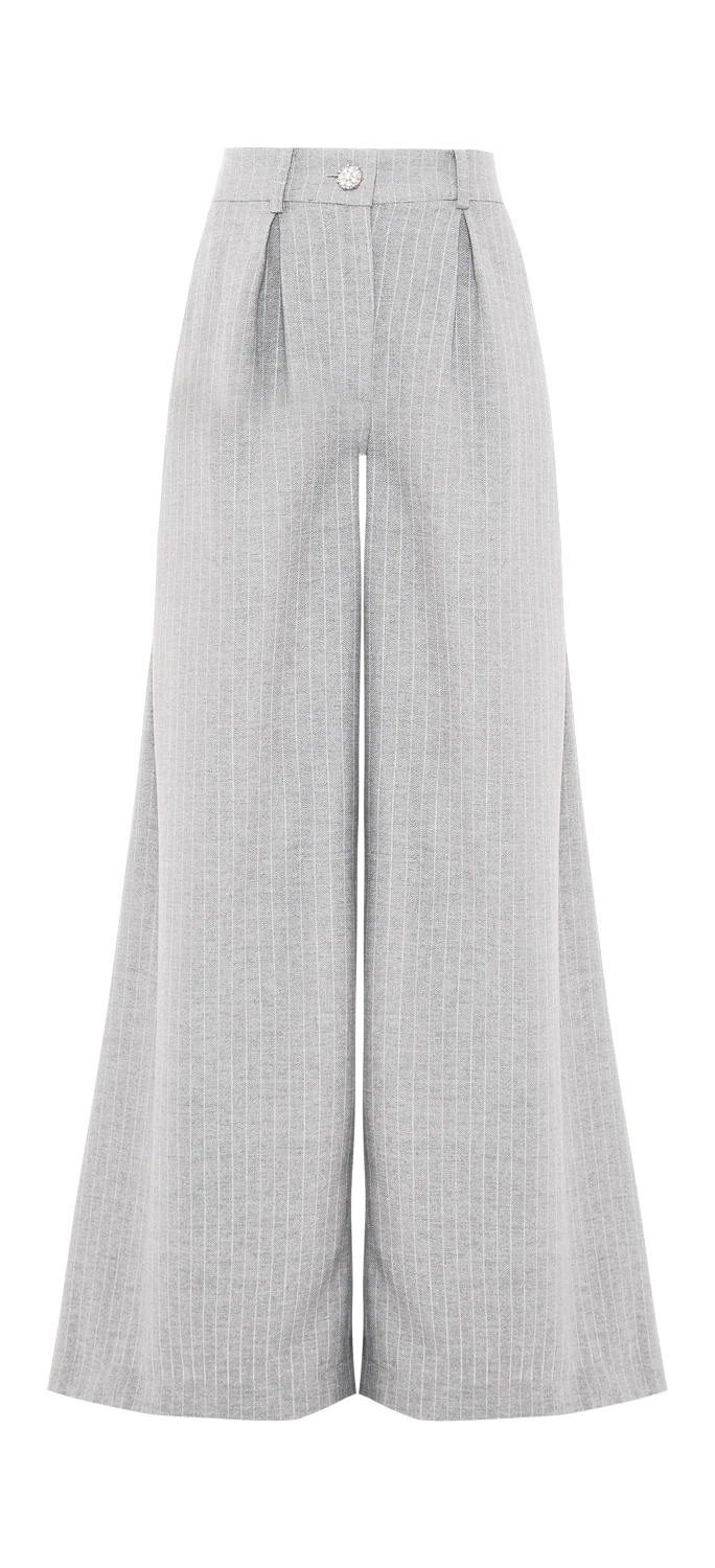 METALLIC PINSTRIPE PANT - Image 4