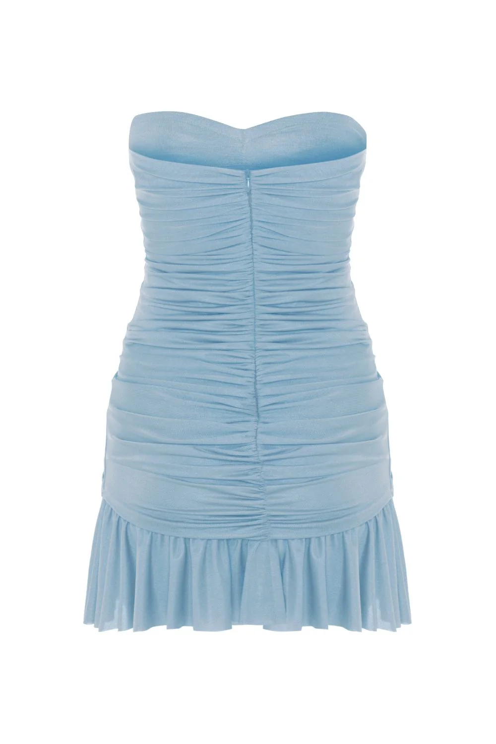 MOONLIGHT JERSEY STRAPLESS MINI DRESS - Image 4
