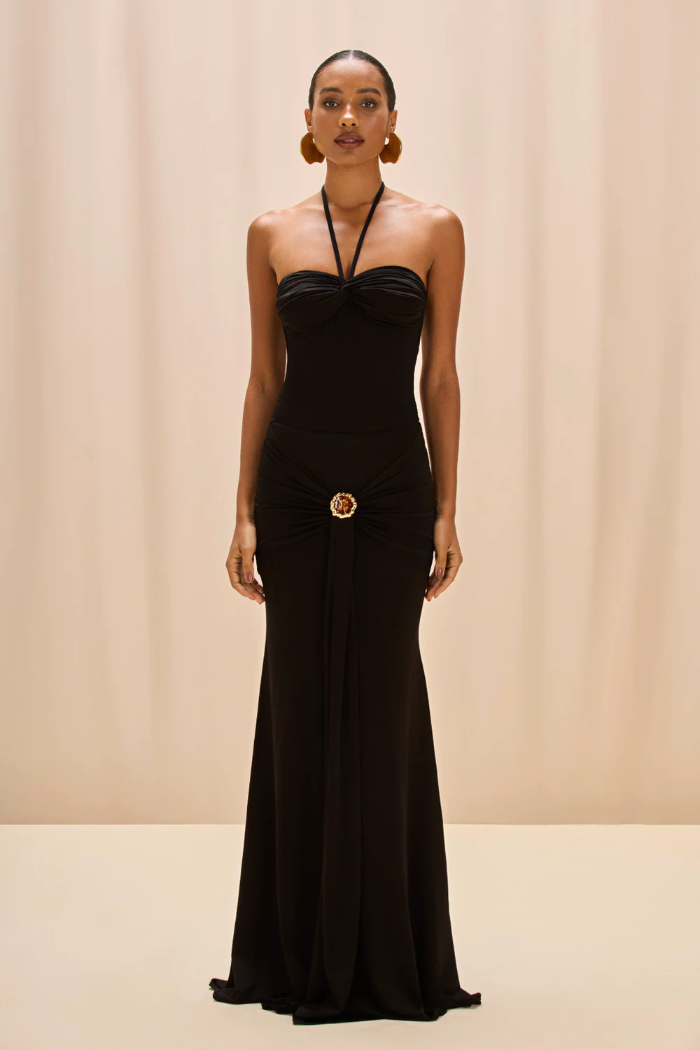 MOONLIT JERSEY HALTERNECK BODYSUIT - Image 3