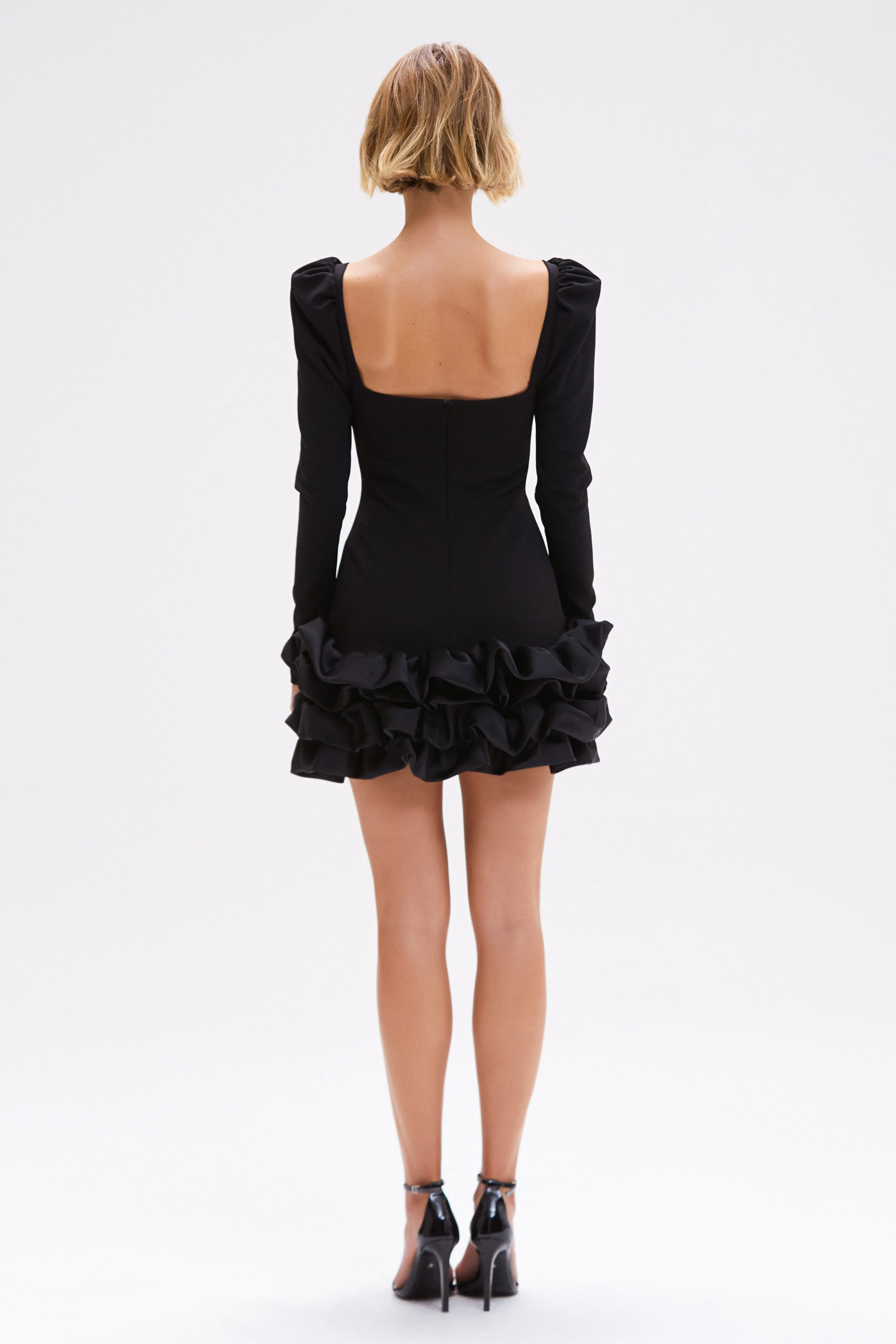 MYSTIQUE CREPE MINI DRESS - Image 3