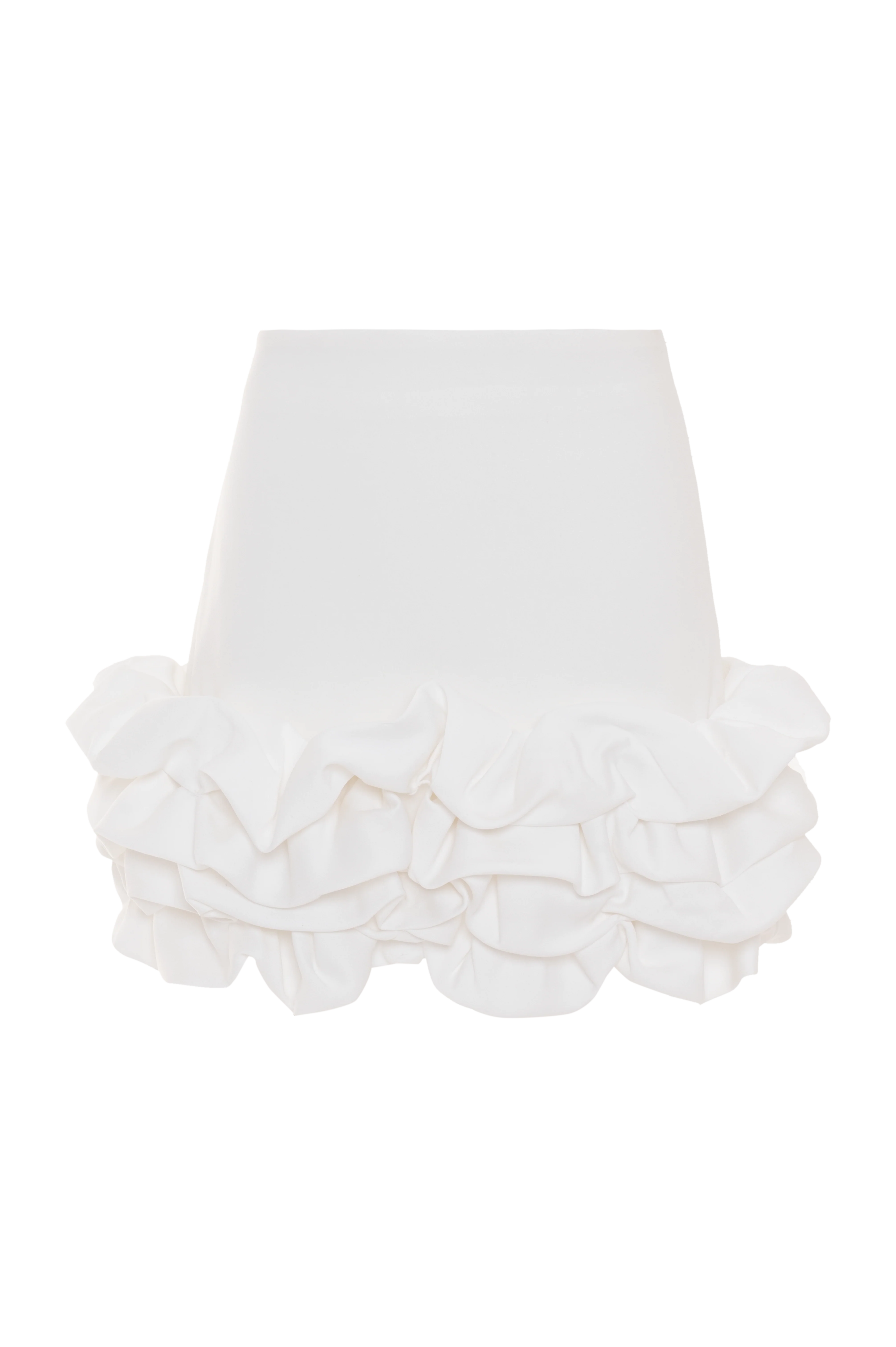 MYSTIQUE CREPE MINI SKIRT - Image 4