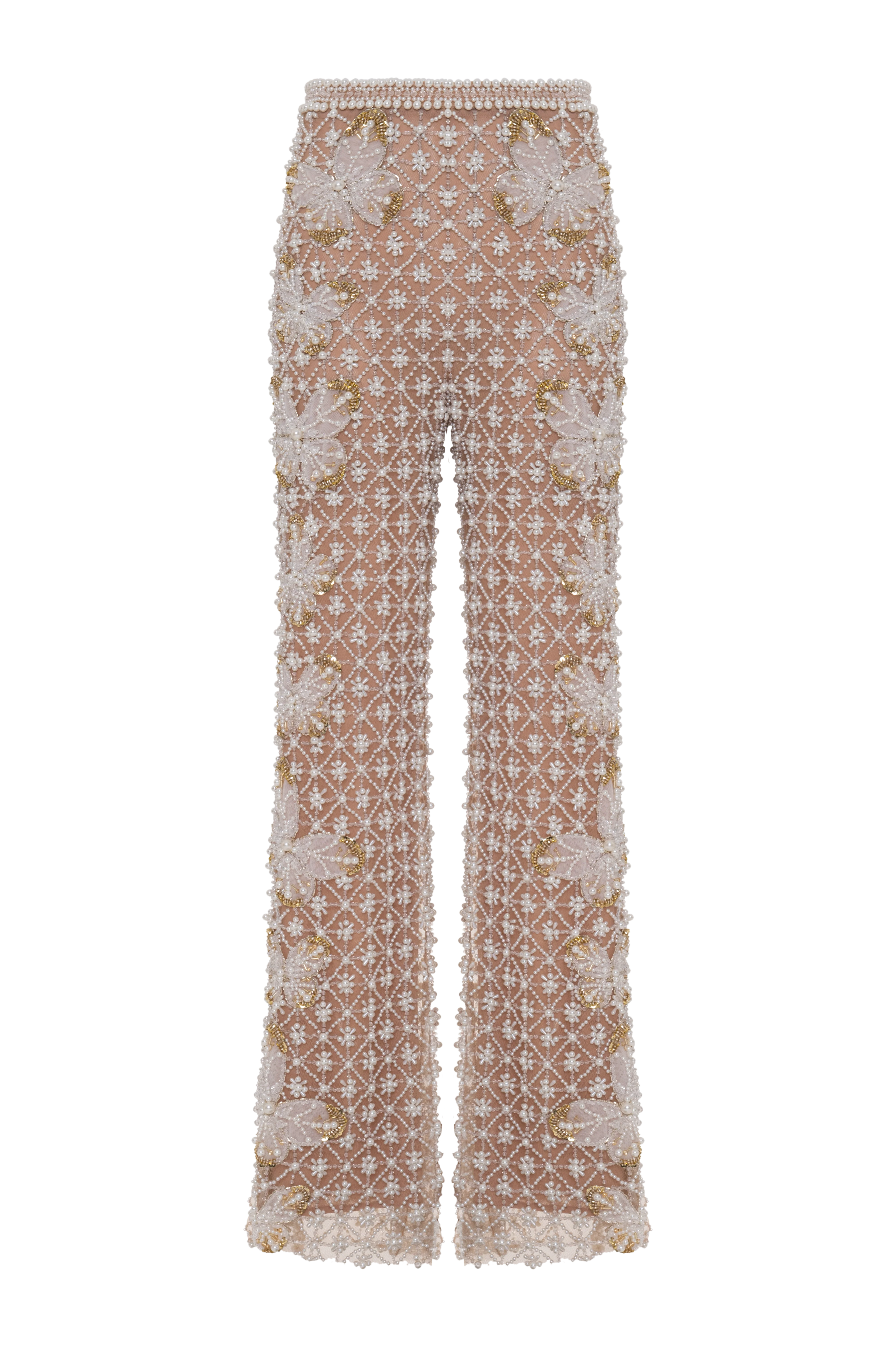 BUTTERFLY EMBROIDERY PANTS - Image 4