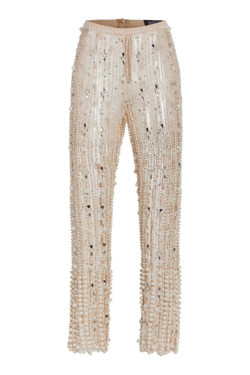 Pearl-Beaded Straight Leg Pant (EXCLUSIVE) - Image 4