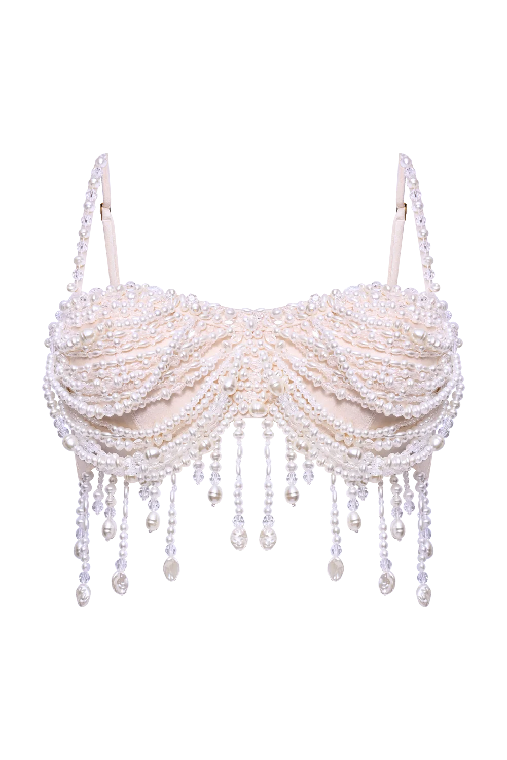 PEARL DUST EMBROIDERY BRA TOP - Image 2
