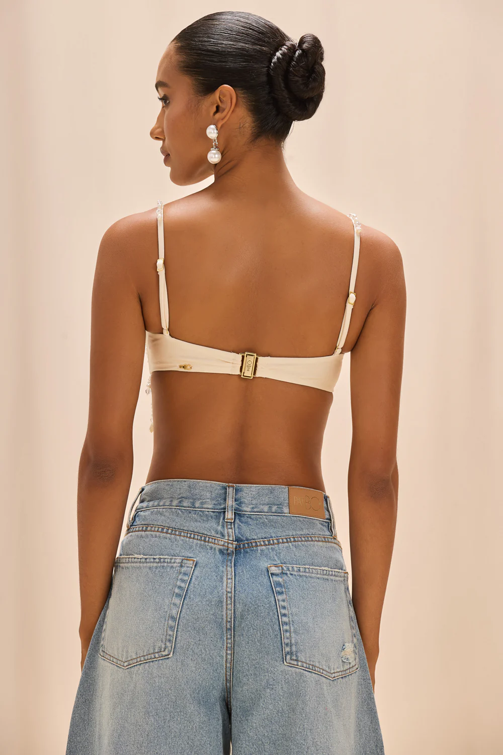 PEARL DUST EMBROIDERY BRA TOP - Image 4