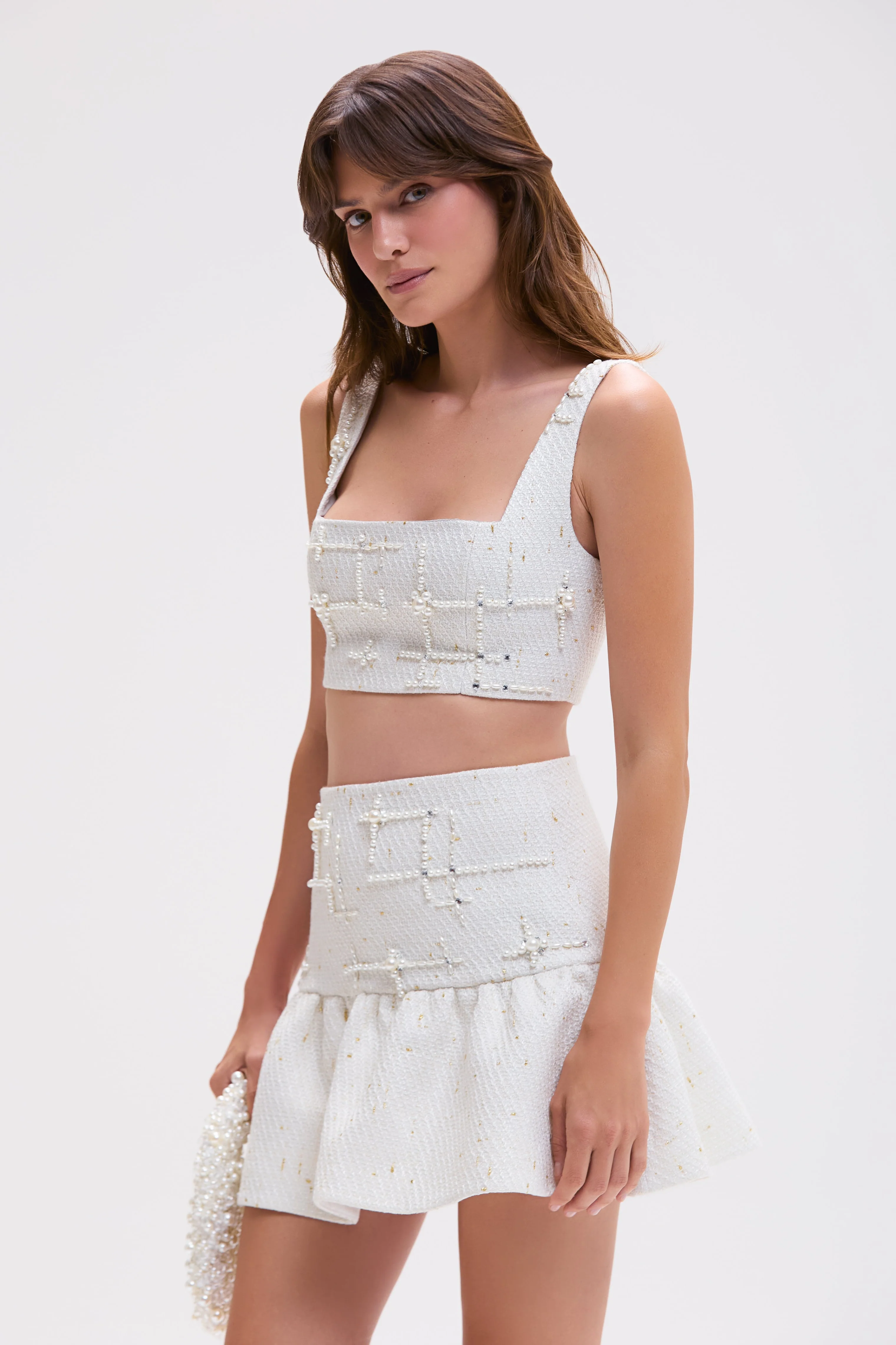 PEARL TWEED TOP - Image 2