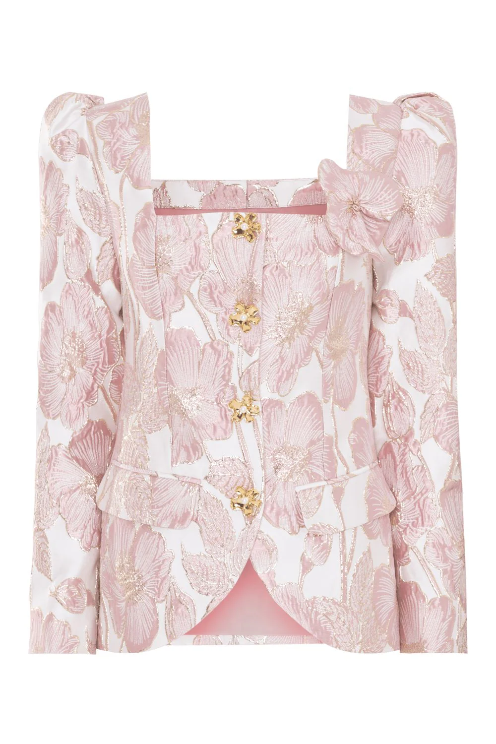 PETAL JACQUARD JACKET - Image 4
