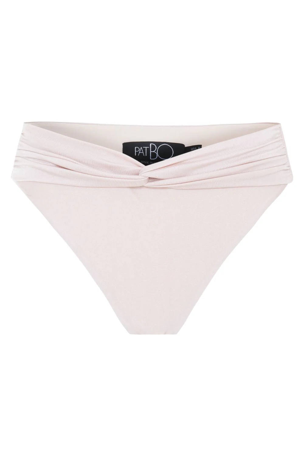 SEASHELL LYCRA HIGH WAIST LACE BIKINI BOTTOM - Image 4