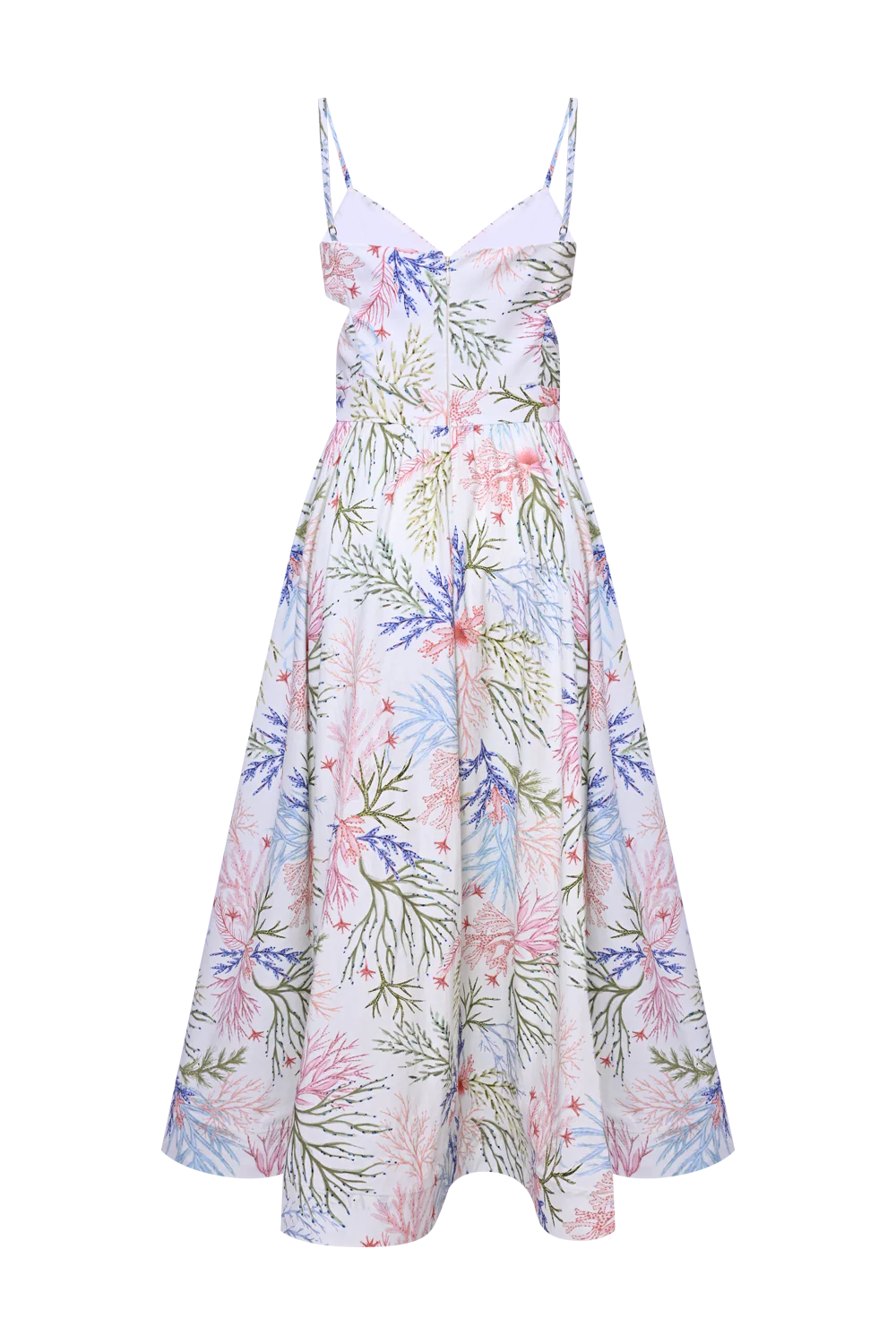 SEAWEED FLUTTER MIDI DRESS - Image 5