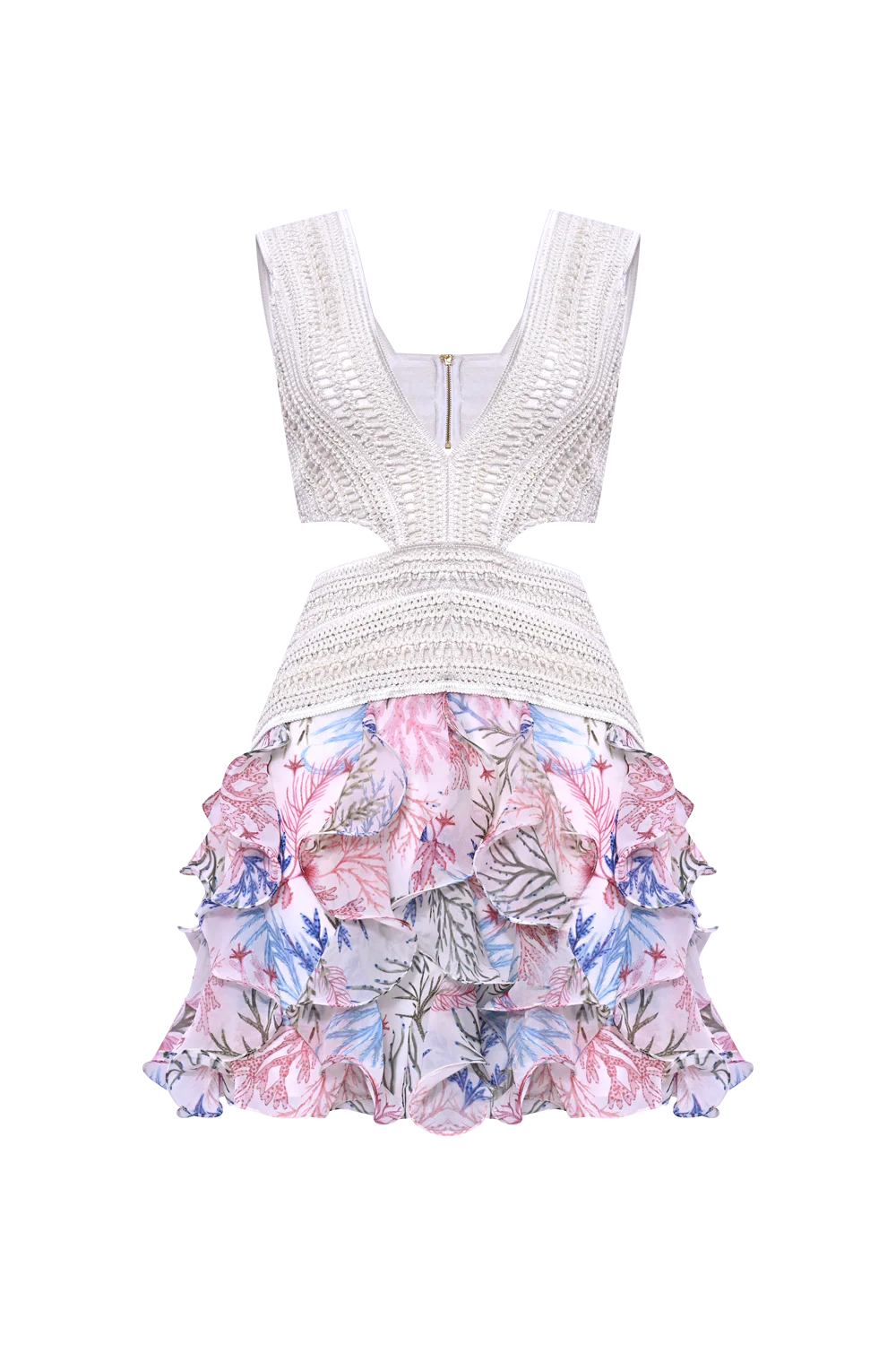 SEAWEED TRIM MINI DRESS - Image 3