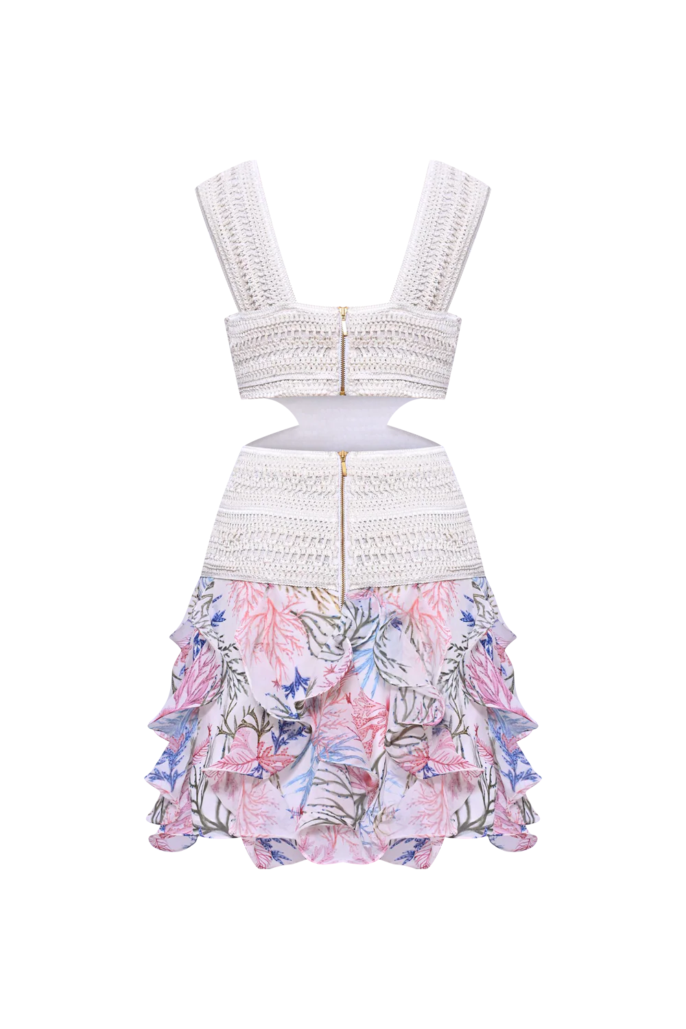 SEAWEED TRIM MINI DRESS - Image 4