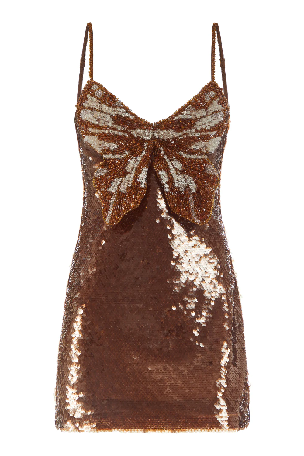 SEQUIN BUTTERFLY MINI DRESS (RUNWAY) - Image 6