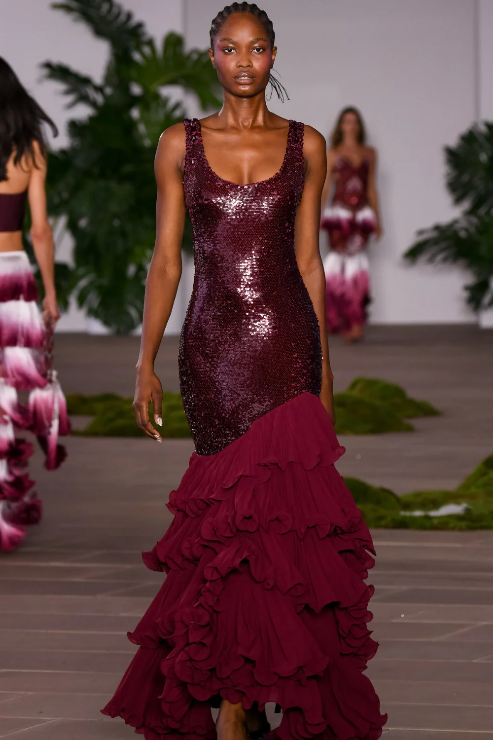 SEQUIN DROP WAIST GOWN (RUNWAY) - Image 3