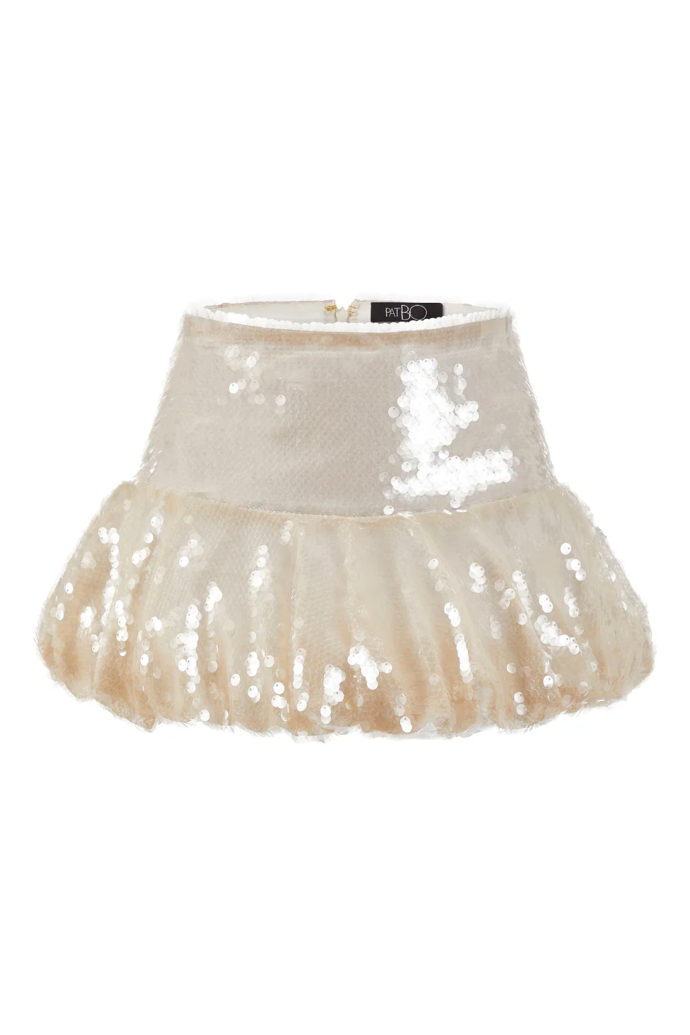 SEQUIN DROP WAIST SKIRT (RUNWAY) - Image 4