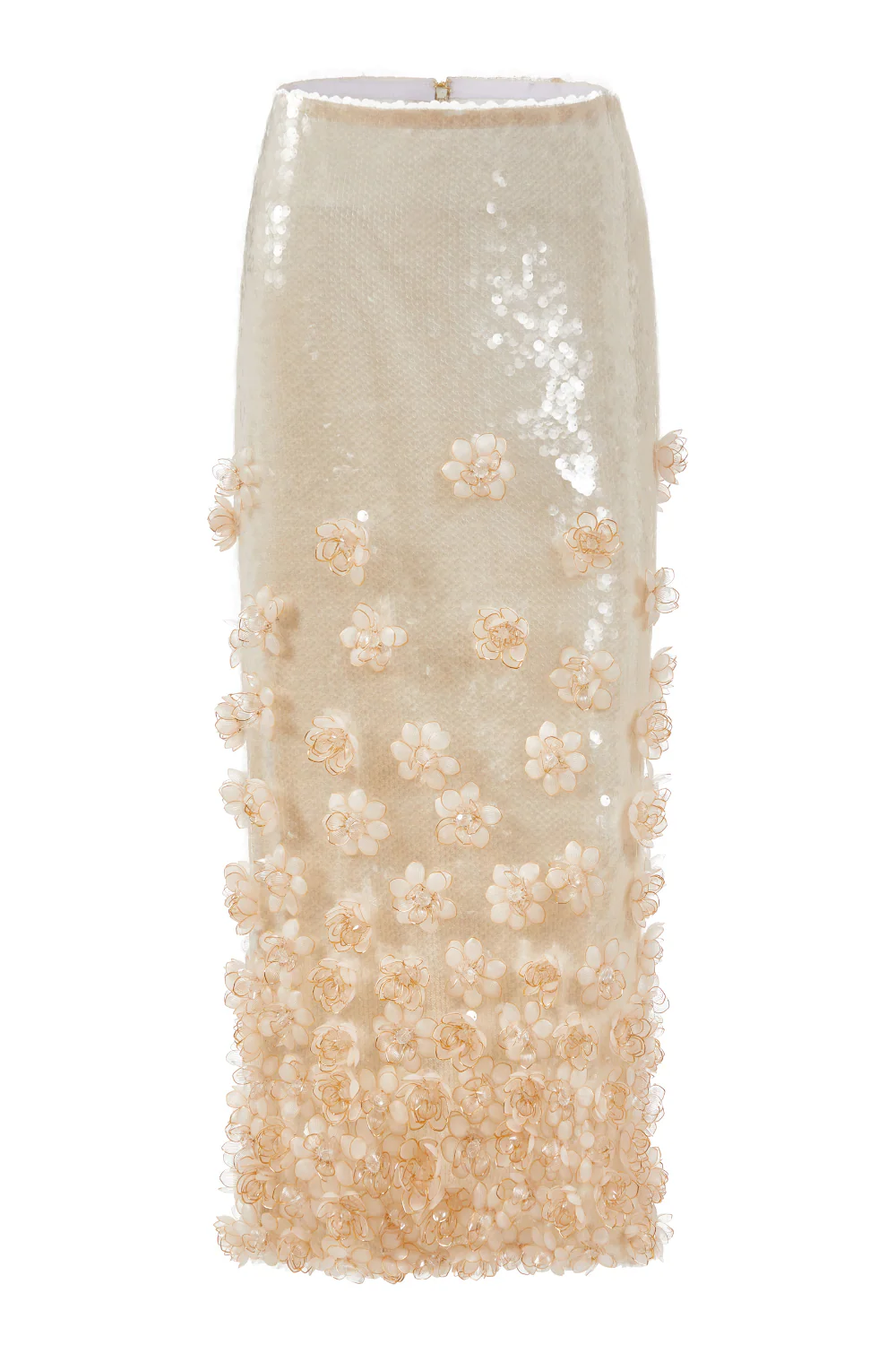 SEQUIN MIDI SKIRT (RUNWAY) - Image 6