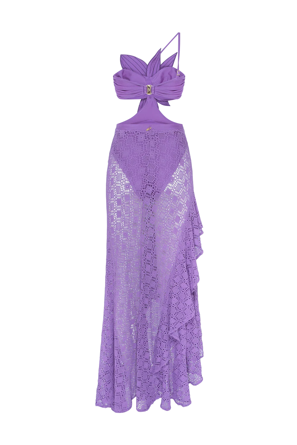 SIRENA MESH FLOWER MAXI DRESS - Image 6