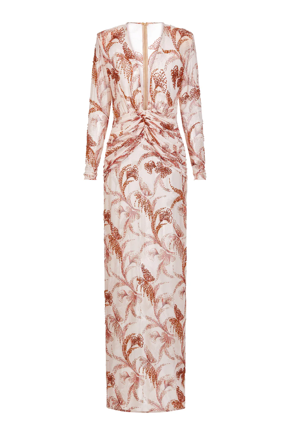 SUNSET PLUNGE MAXI DRESS (RUNWAY) - Image 6