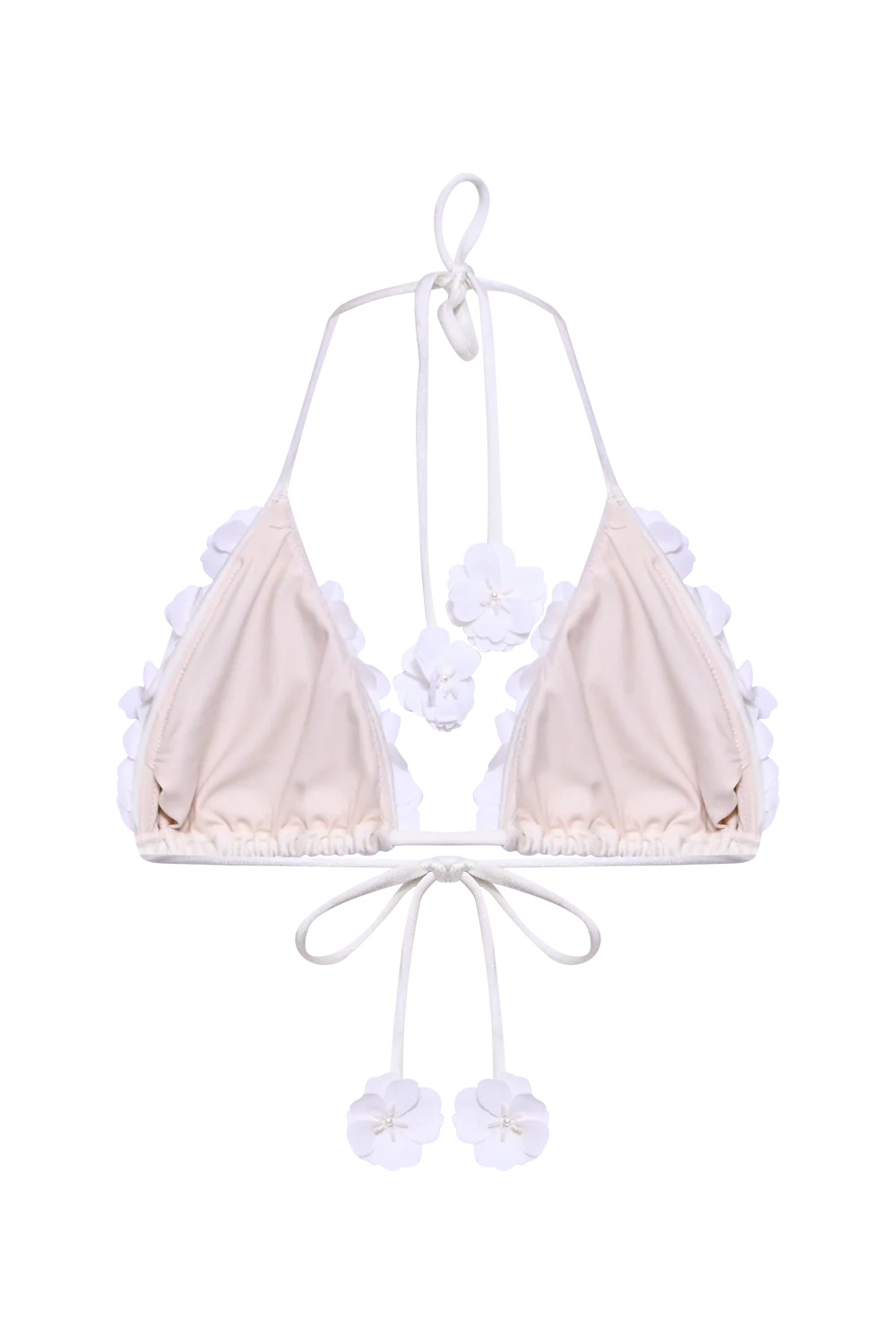 SUNSTONE LYCRA LACE BIKINI TOP - Image 4