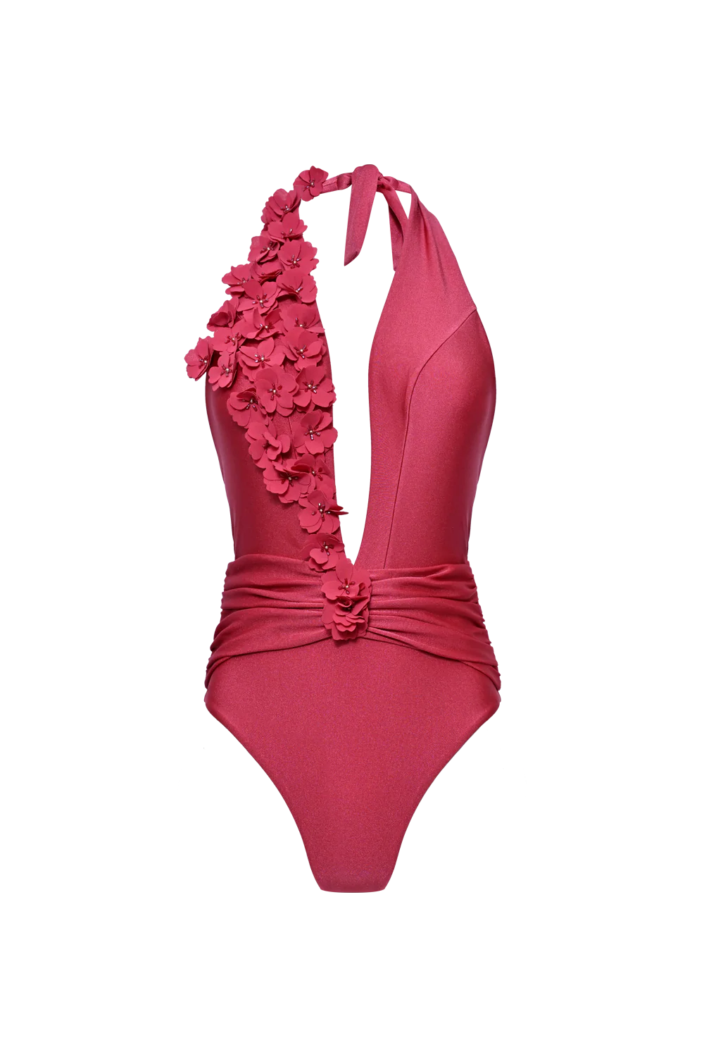 SUNSTONE LYCRA PLUNGE BODYSUIT - Image 2