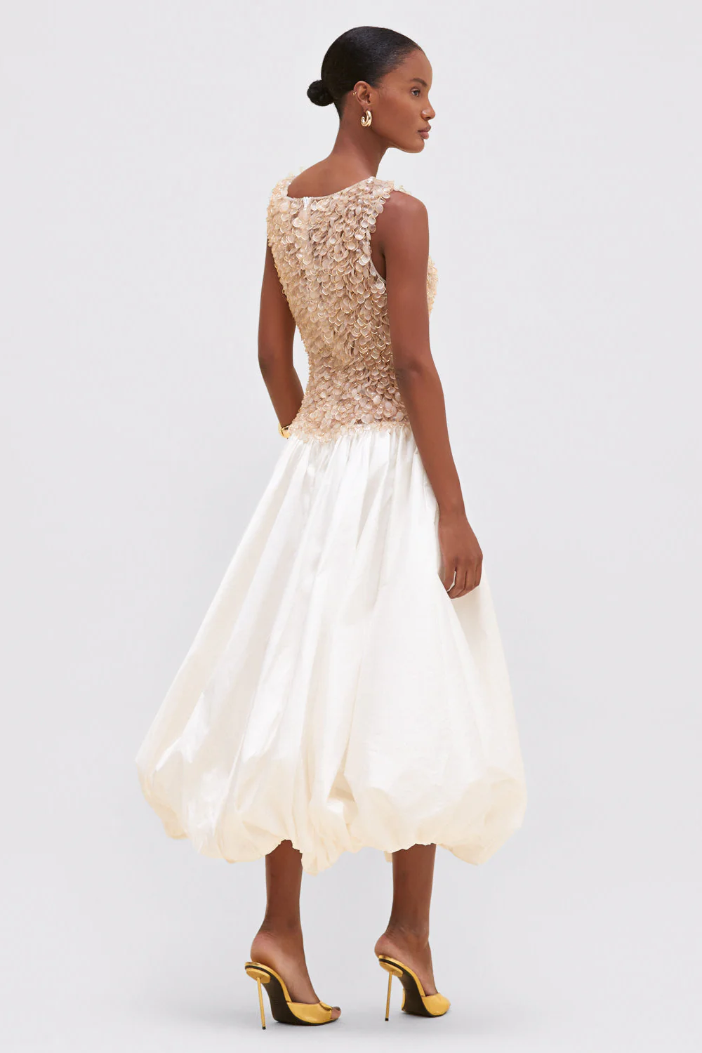 TAFETA MIDI DRESS (RUNWAY) - Image 3