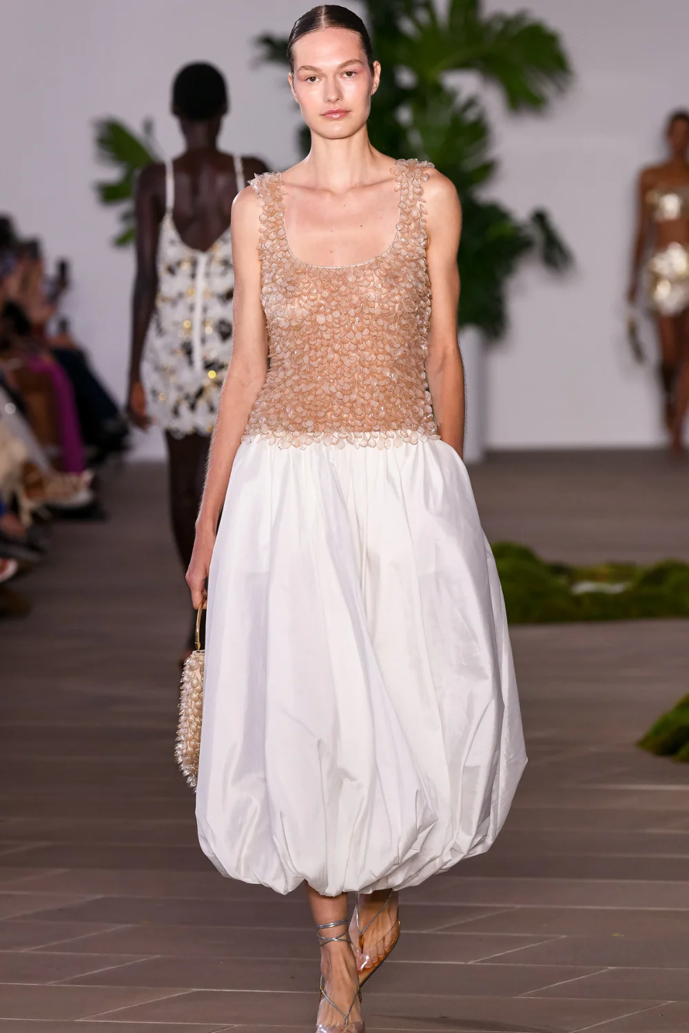 TAFETA MIDI DRESS (RUNWAY) - Image 4