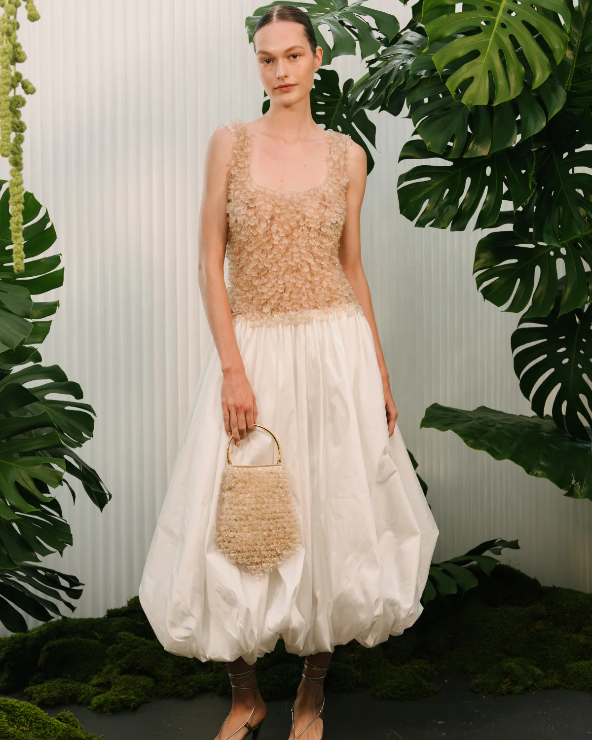 TAFETA MIDI DRESS (RUNWAY) - Image 5