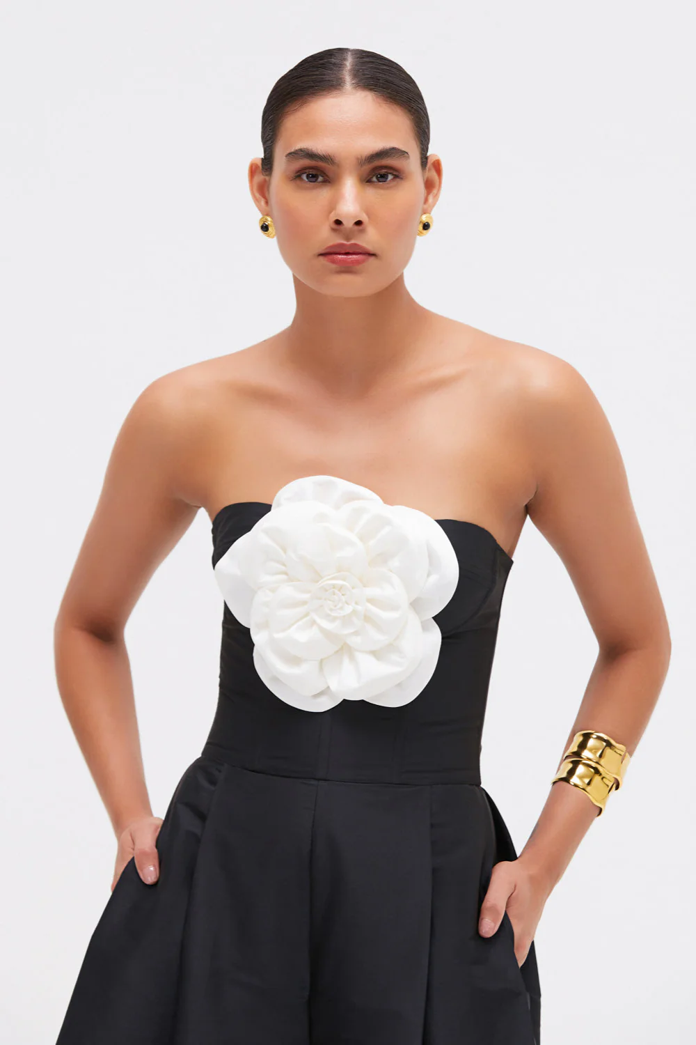 TAFFETA BLOOM JUMPSUIT - Image 2