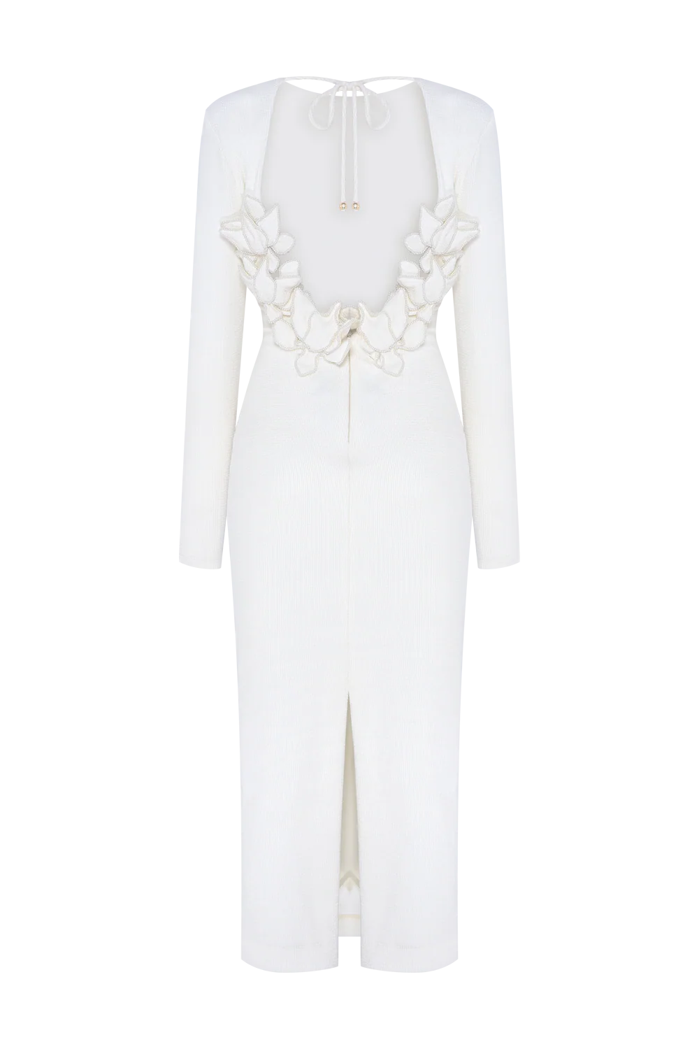 TAFFETA TARSILA FLOWERS MIDI DRESS - Image 5