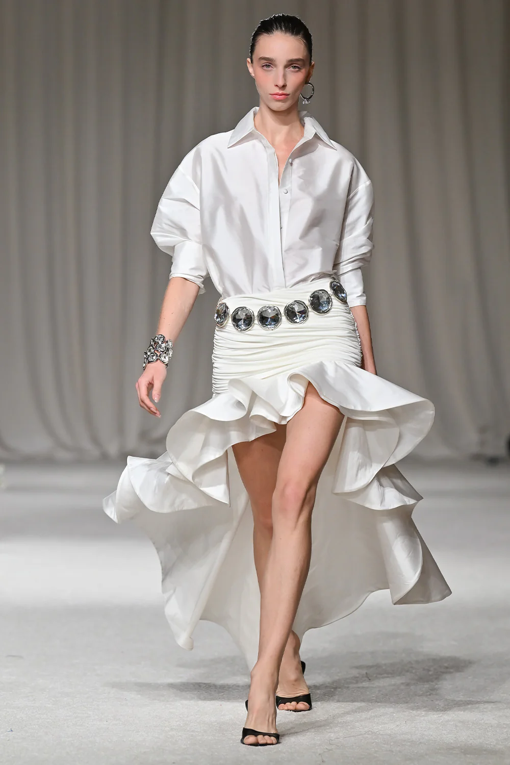 TAFFETA TARSILA MAXI SKIRT (RUNWAY) - Image 4