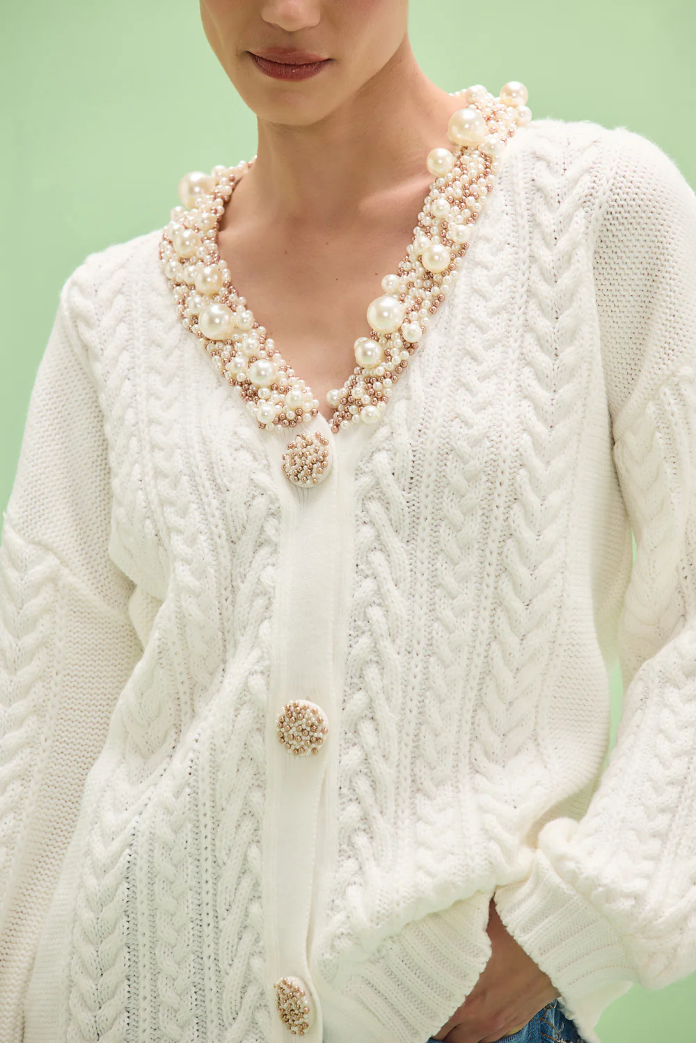 CELIA KNIT PULLOVER - Image 4
