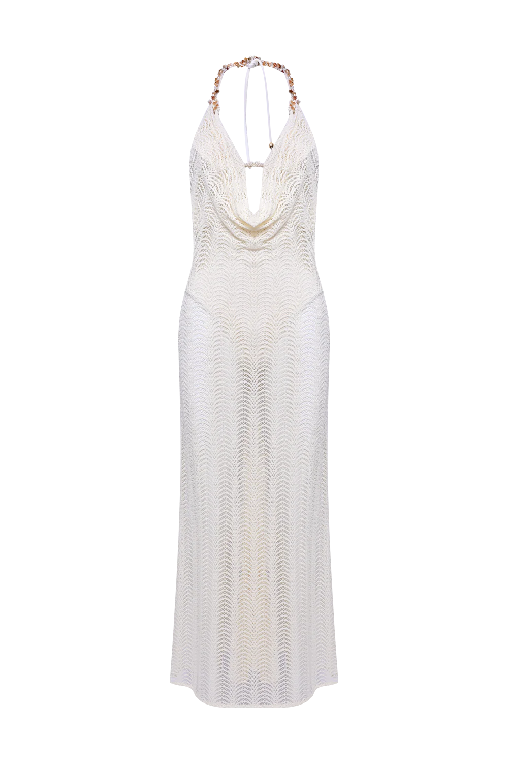 WAVE MESH BEACH DRESS - Image 2