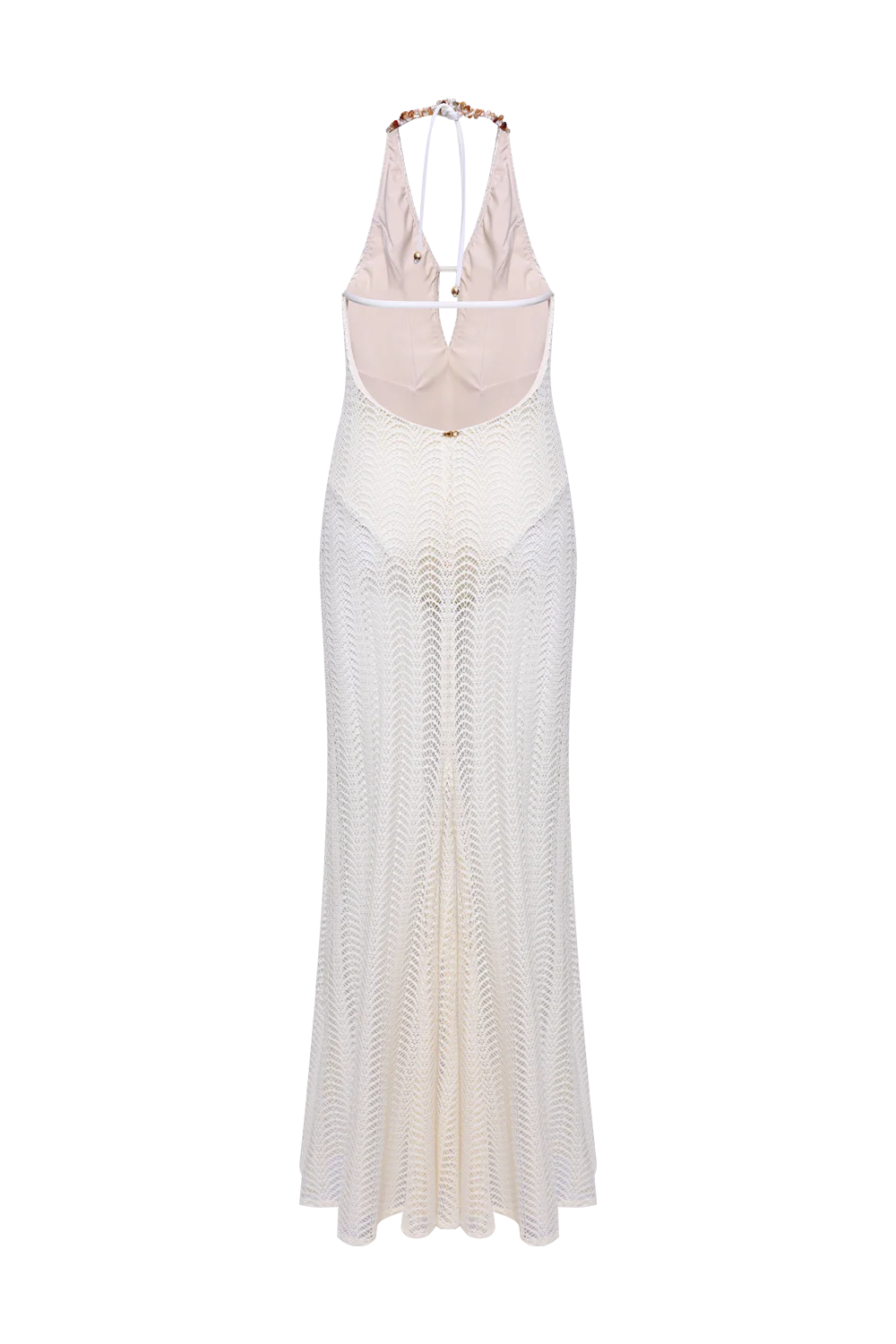 WAVE MESH BEACH DRESS - Image 5